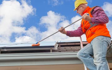 Low Worsall soft wash roof cleaning